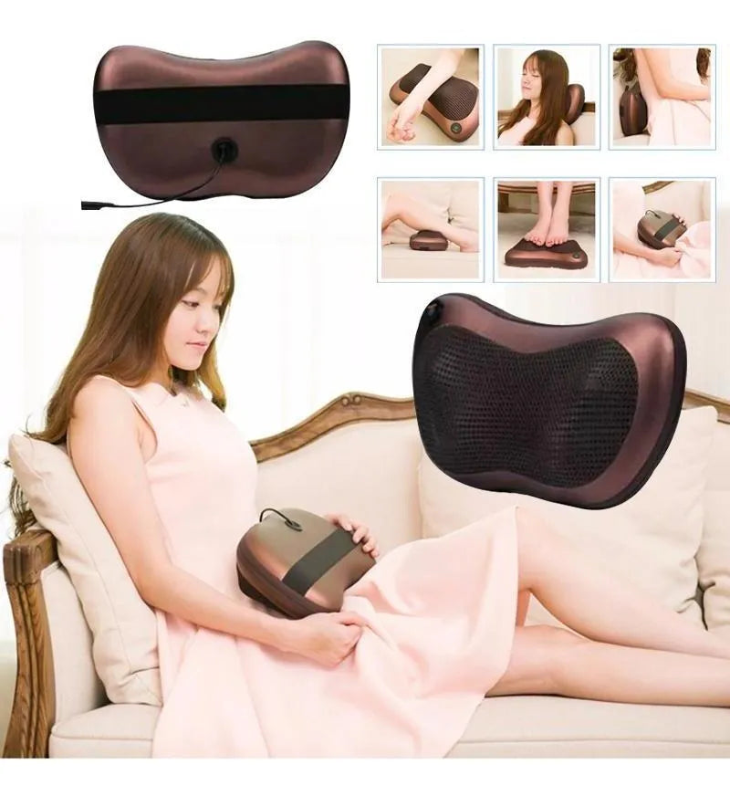 Almohada de masaje Shiatsu con calor