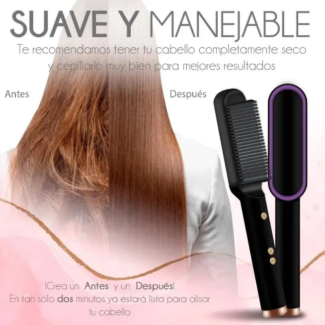 Cepillo alisador de pelo