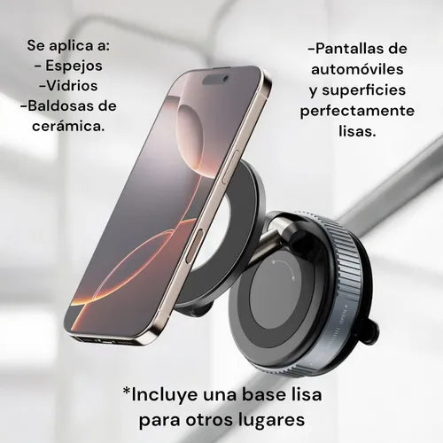 SOPORTE CELULAR GIRATORIO PARA AUTOS, OFICINAS