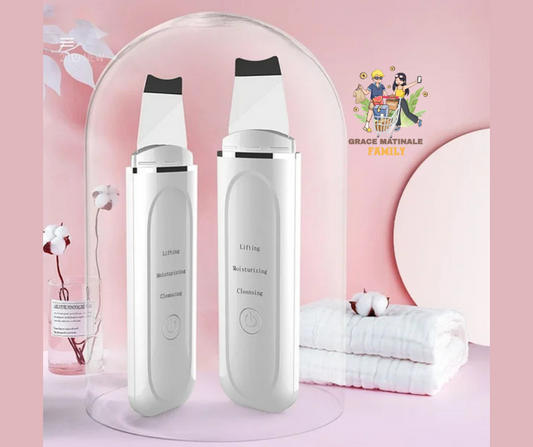 Espátula Facial Ultrasonica 3‑en‑1