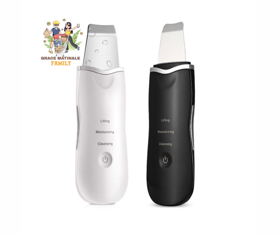 Espátula Facial Ultrasonica 3‑en‑1
