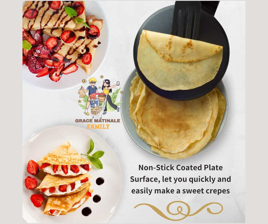 Sarten Electrico Para Crepes o Crepas