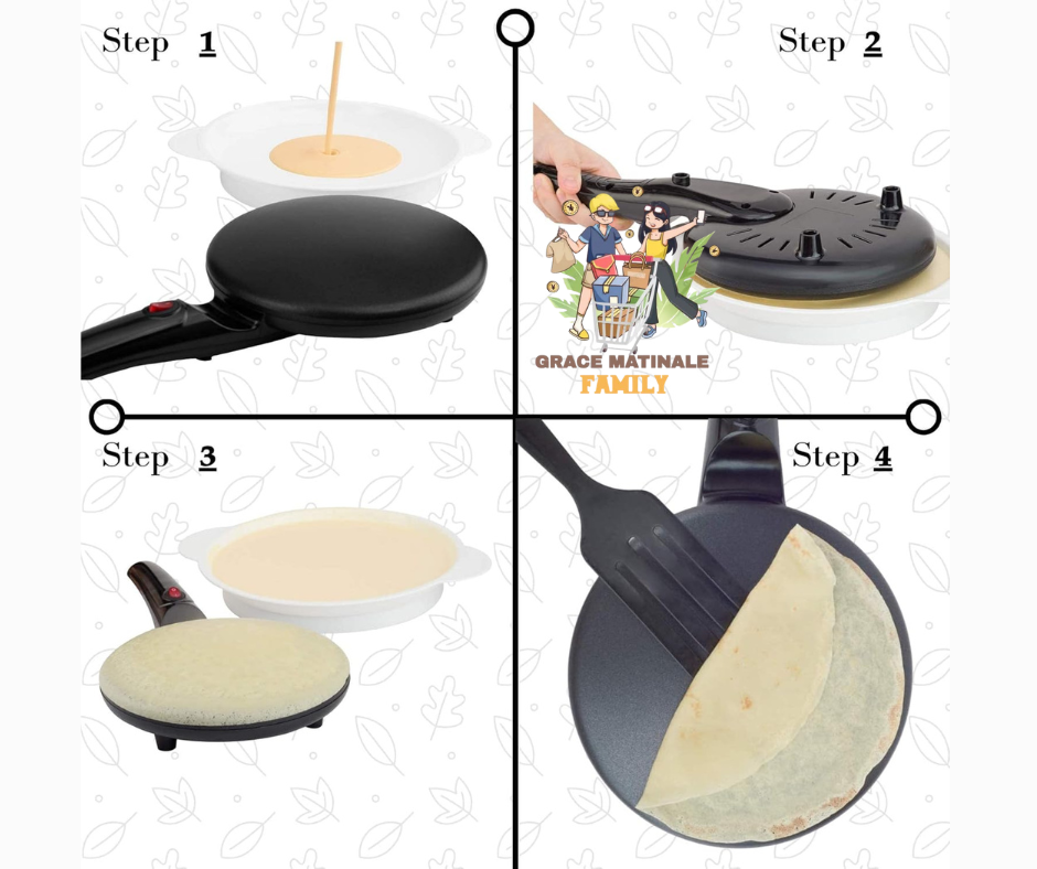 Sarten Electrico Para Crepes o Crepas